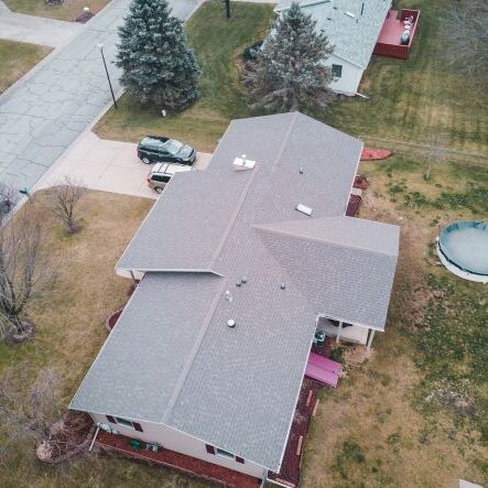 A Drone's-Eye View of a Roof